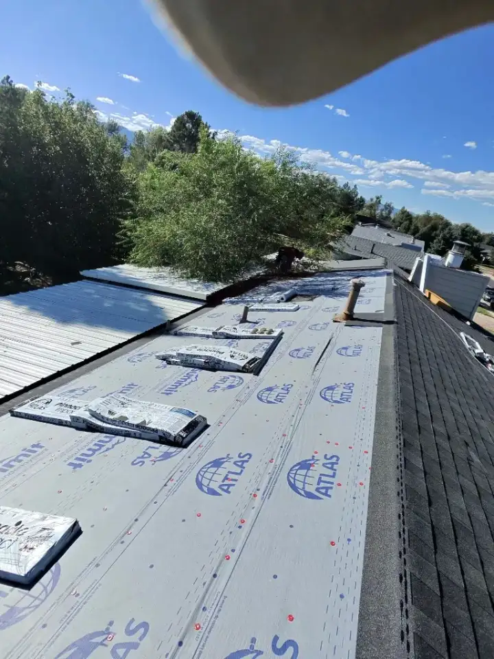 Roof system documented during a roof inspection in Colorado Springs