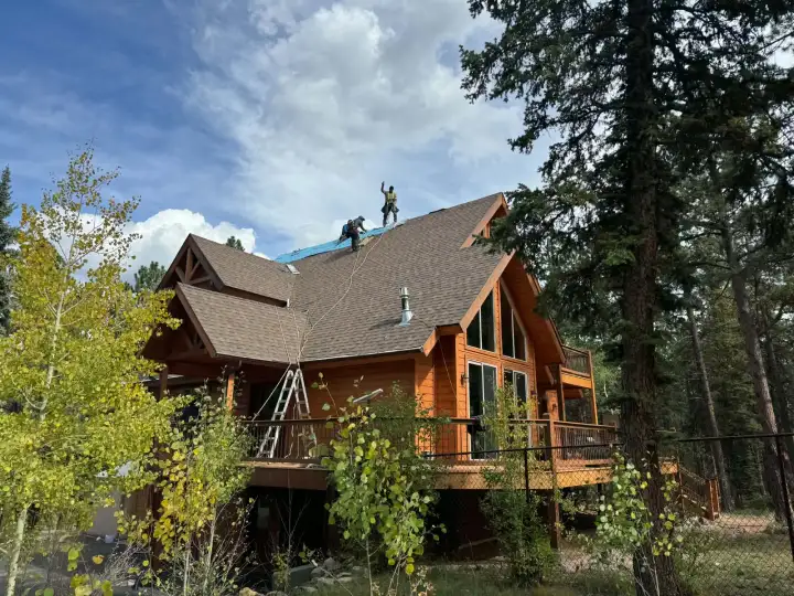 Roofing work by Revival Roofing, serving Black Forest, CO
