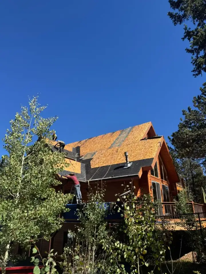 Roofing work by Revival Roofing, serving Peregrine, CO